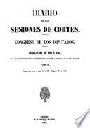 Diario de las sesiones de Cortes