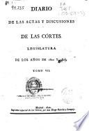 Diario de las Sesiones de Cortes