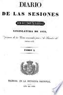 Diario de las sesiones de Cortes