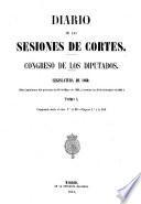 Diario de las sesiones de Cortes