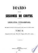 Diario de las sesiones de Cortes
