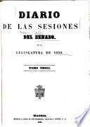 Diario de las sesiones ...