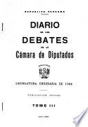 Diario de los debates de la Cámara de Diputados