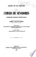 Diario de los debates de la Cámara de Senadores, duodecimo Congreso Constitucional