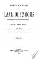 Diario de los debates de la Cámara de Senadores