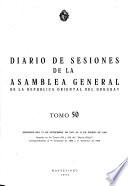 Diario de sesiones de la Asamblea General de la Republica Oriental del Uruguay