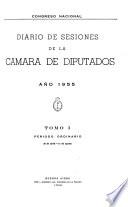 Diario de sesiones de la Cámara de Diputados