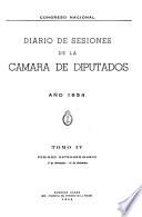 Diario de sesiones de la Cámara de diputados