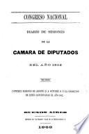 Diario de sesiones de la Cámara de Diputados