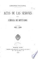 Diario de sesiones de la Cámara de Diputados