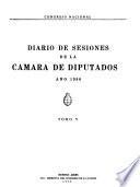 Diario de sesiones de la Cámara de Diputados