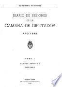 Diario de sesiones de la Cámara de Diputados