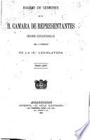 Diario de sesiones de la Cámara de Representantes