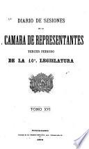 Diario de sesiones de la Cámara de Representantes