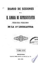 Diario de sesiones de la Cámara de Representantes