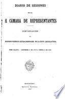 Diario de sesiones de la Cámara de Representantes