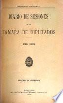 Diario de sesiones de la camara de Senadores