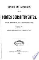 Diario de Sesiones de las Cortes Constituyentes