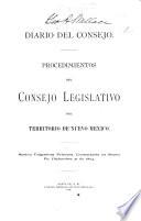 Diario del Consejo del Territorio de N. Mejico : siendo la Primera Sesion de la Primera Asamblea Legislativa Principiada y Tenida en la Ciudad de Santa Fe, Juno 3 de 1851