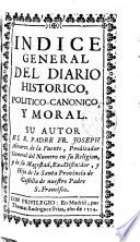 Diario histórico político-canónico y moral