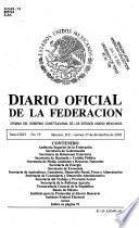 Diario oficial de la federación