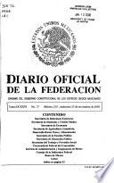 Diario oficial de la federación