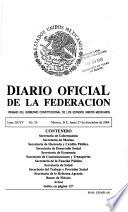 Diario oficial de la federación