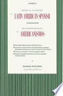 Diccionario bilingüe Hamel de americanismos