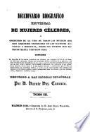 Diccionario biográfico universal de mujeres célebres