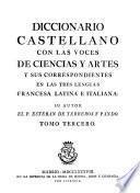 Diccionario castellano