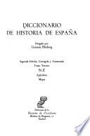 Diccionario de historia de España