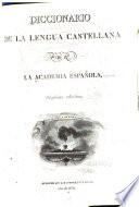 Diccionario de la lengua castellana