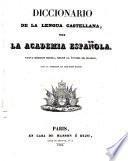 Diccionario de la lengua castellana, por la Academia española