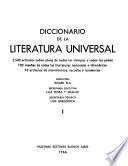 Diccionario de la literatura universal