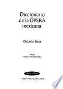 Diccionario de la ópera mexicana