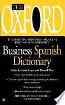 Diccionario de Negocios Oxford