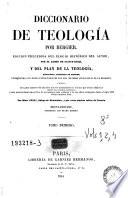 Diccionario de teología, 1