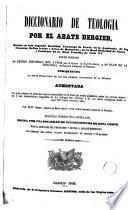 Diccionario de teología, 1