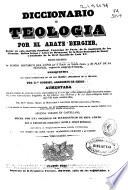 Diccionario de teología: Q-Zui (1846. 586 p.)