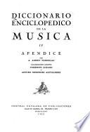 Diccionario enciclopédico de la música