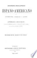 Diccionario enciclopedico hispano-americano de literatura, ciencias y artes