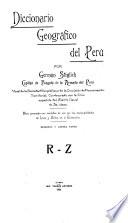 Diccionario geográfico del Perú