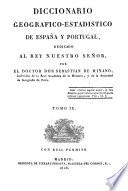 Diccionario geografico-estadistico de España y Portugal