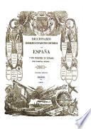 Diccionario geográfico-estadístico-histórico de España y sus posesiones de ultramarar