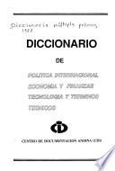 Diccionario múltiple peruano, 1988