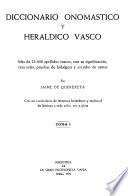 Diccionario onomástico y heráldico vasco