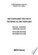 Diccionario técnico : inglés-español, español-inglés