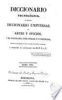 Diccionario tecnológico, ó, Nuevo diccionario universal de artes y oficios y de economía industrial y comercial
