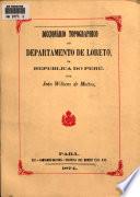 Diccionario topográphico do Departamento de Loreto na Republica do Perú