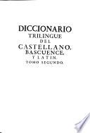 Diccionario trilingüe del castellano, bascuence, y latin